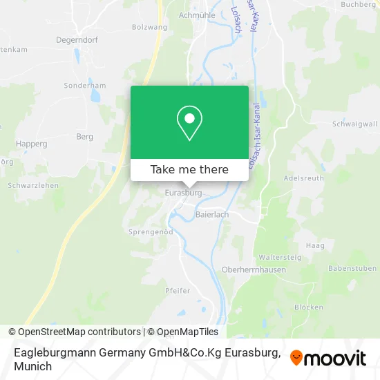 Eagleburgmann Germany GmbH&Co.Kg Eurasburg map