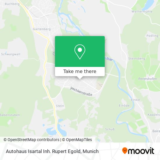 Autohaus Isartal Inh. Rupert Egold map