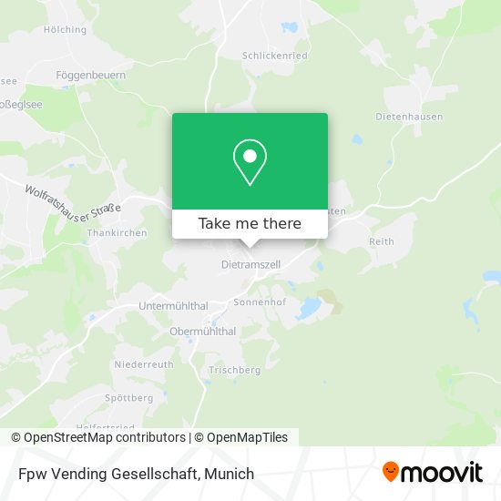 Fpw Vending Gesellschaft map