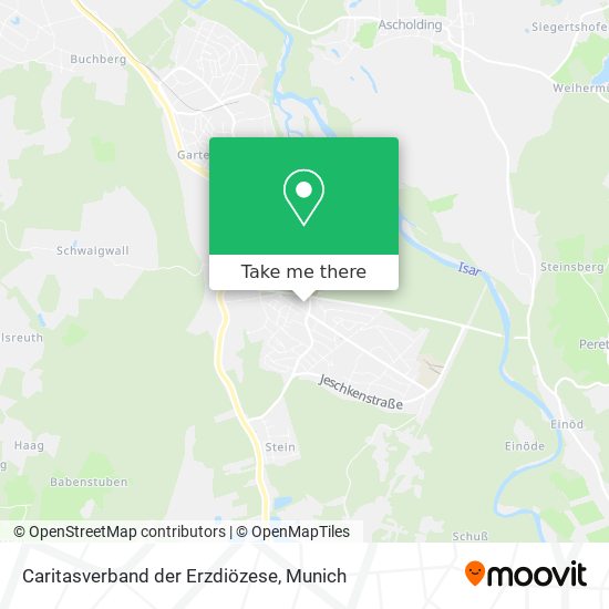 Caritasverband der Erzdiözese map