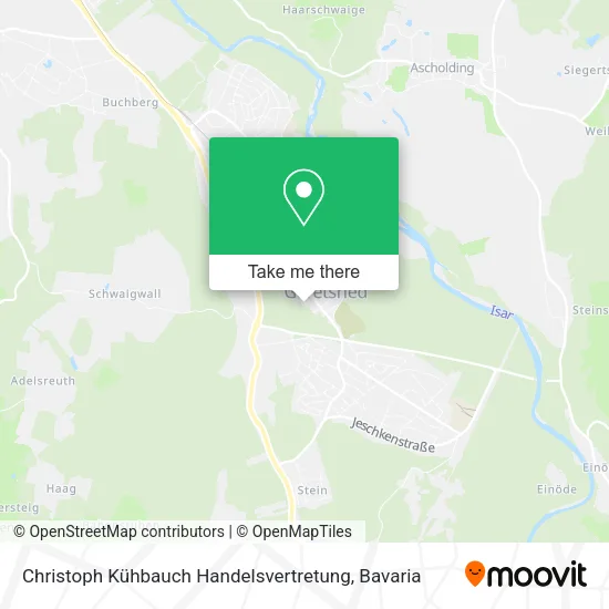 Карта Christoph Kühbauch Handelsvertretung