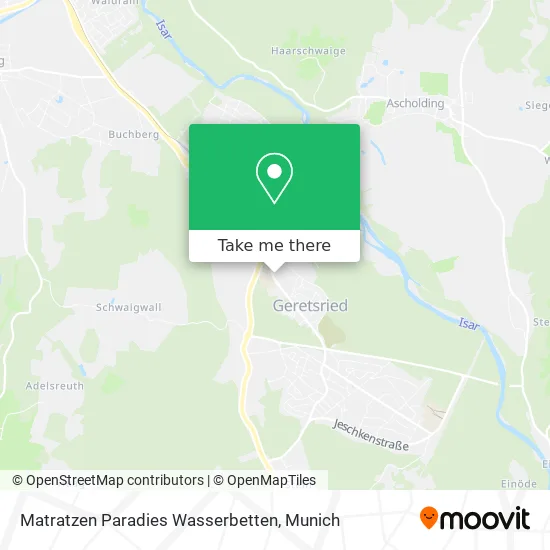 Карта Matratzen Paradies Wasserbetten