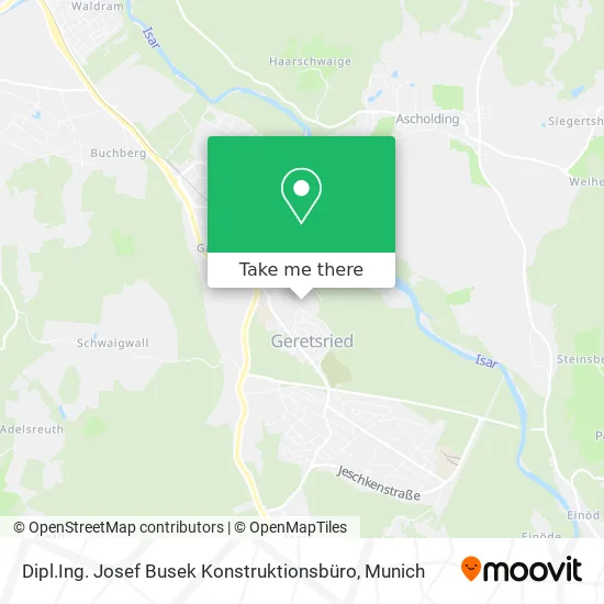 Карта Dipl.Ing. Josef Busek Konstruktionsbüro