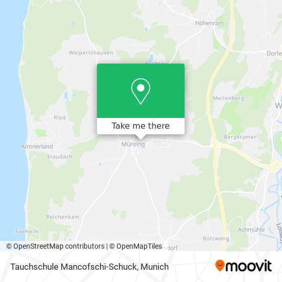 Tauchschule Mancofschi-Schuck map