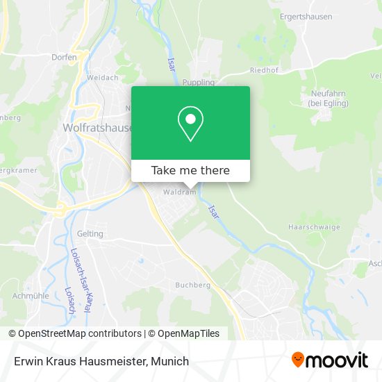 Erwin Kraus Hausmeister map