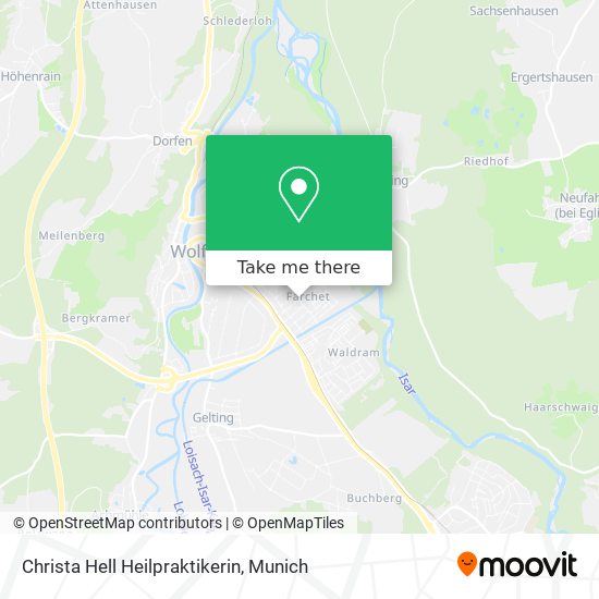 Christa Hell Heilpraktikerin map
