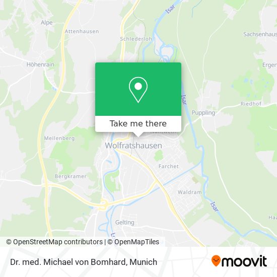 Dr. med. Michael von Bomhard map