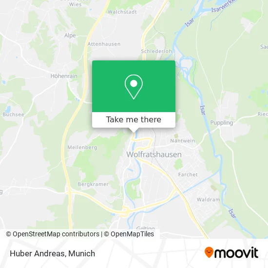 Карта Huber Andreas