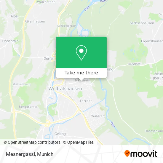 Карта Mesnergassl
