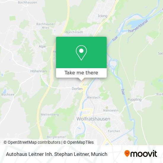 Autohaus Leitner Inh. Stephan Leitner map