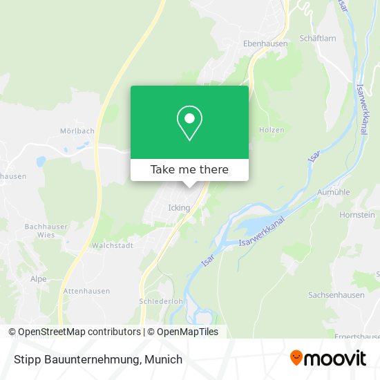 Stipp Bauunternehmung map