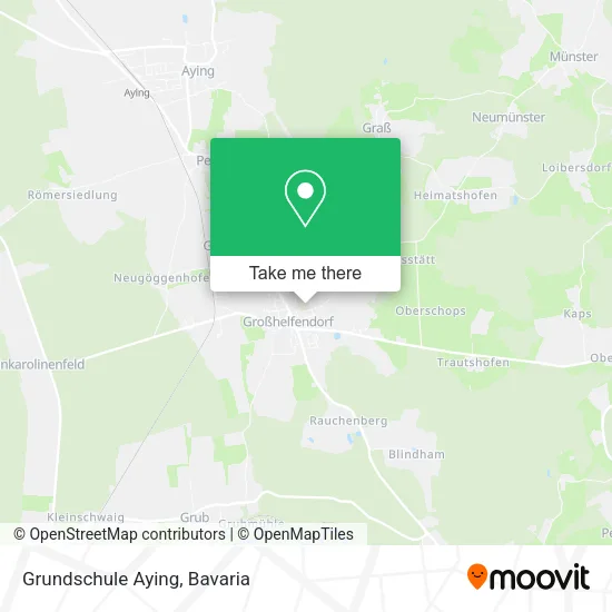 Карта Grundschule Aying