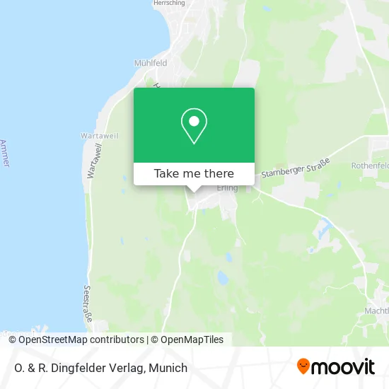 Карта O. & R. Dingfelder Verlag