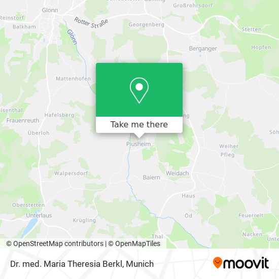 Dr. med. Maria Theresia Berkl map