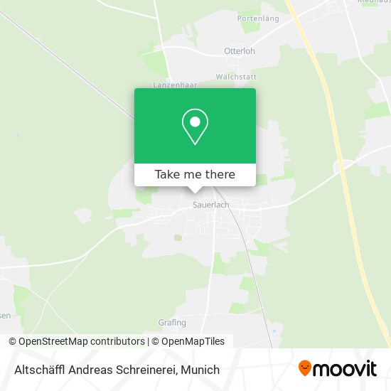 Altschäffl Andreas Schreinerei map