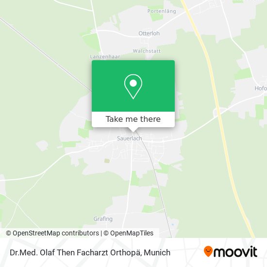 Dr.Med. Olaf Then Facharzt Orthopä map