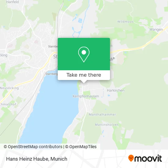 Карта Hans Heinz Haube