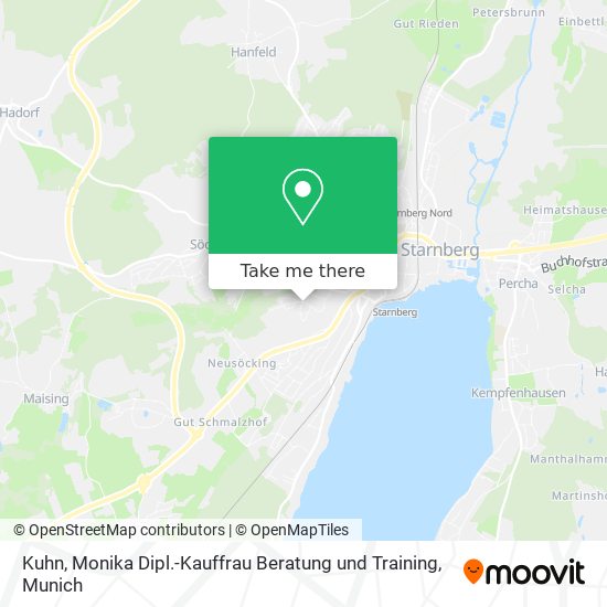 Kuhn, Monika Dipl.-Kauffrau Beratung und Training map