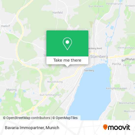 Bavaria Immopartner map