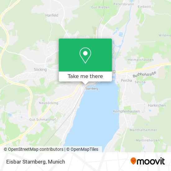 Eisbar Starnberg map