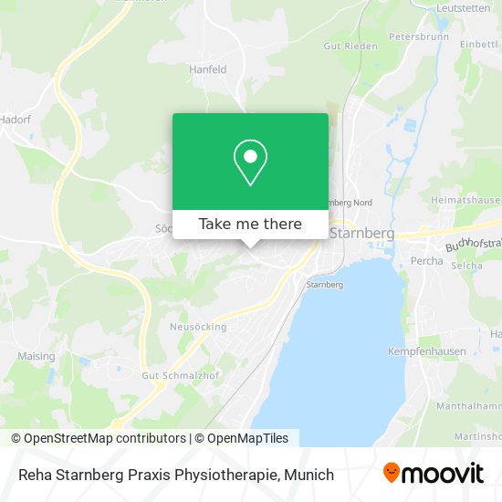 Reha Starnberg Praxis Physiotherapie map