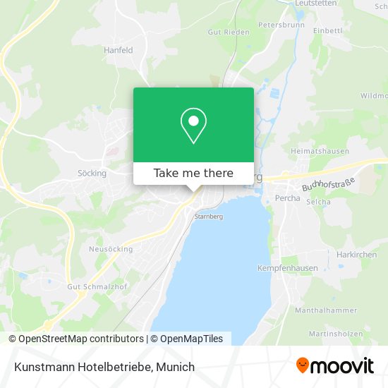 Kunstmann Hotelbetriebe map