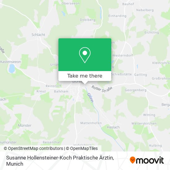 Susanne Hollensteiner-Koch Praktische Ärztin map