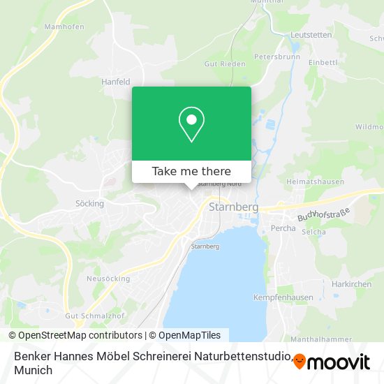 Benker Hannes Möbel Schreinerei Naturbettenstudio map