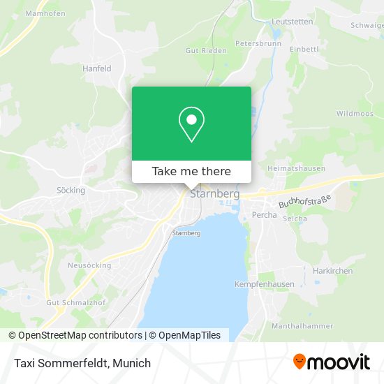 Taxi Sommerfeldt map