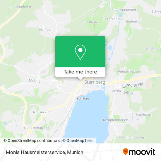 Monis Hausmeisterservice map