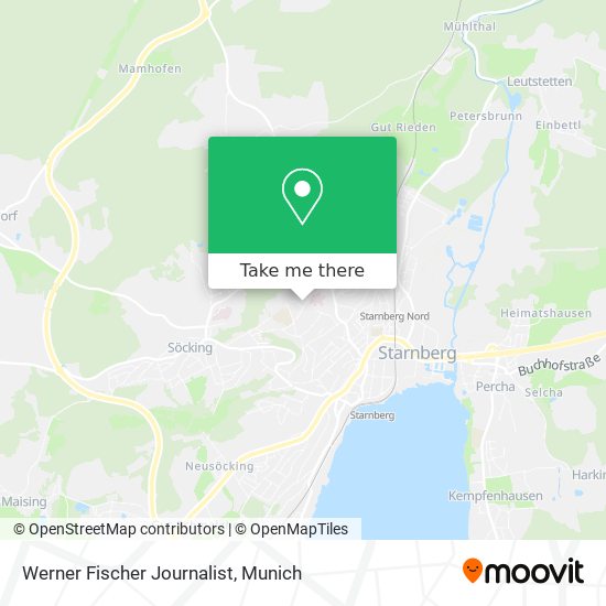 Werner Fischer Journalist map