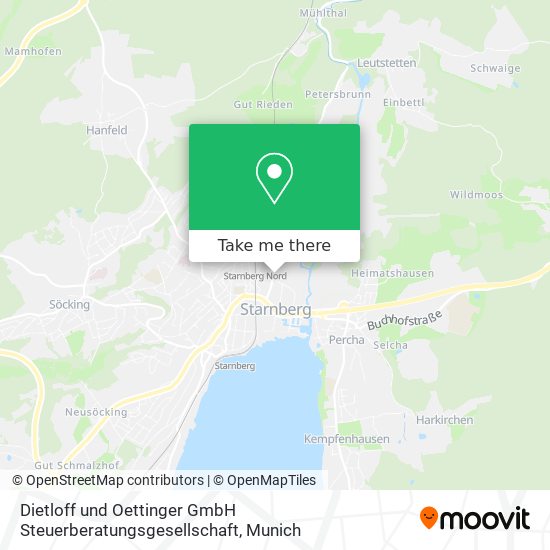 Dietloff und Oettinger GmbH Steuerberatungsgesellschaft map