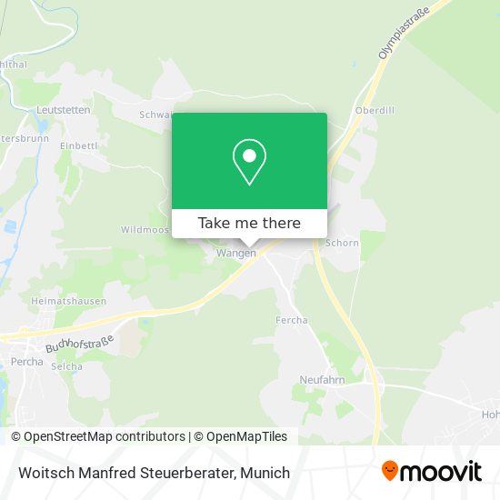 Woitsch Manfred Steuerberater map