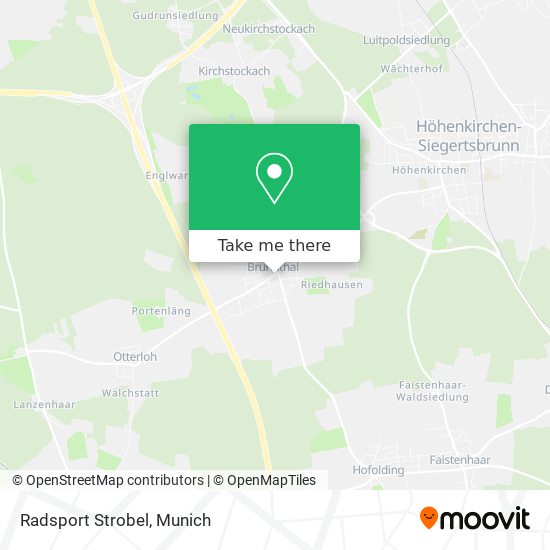 Radsport Strobel map