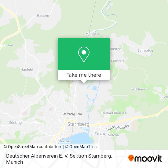 Deutscher Alpenverein E. V. Sektion Starnberg map