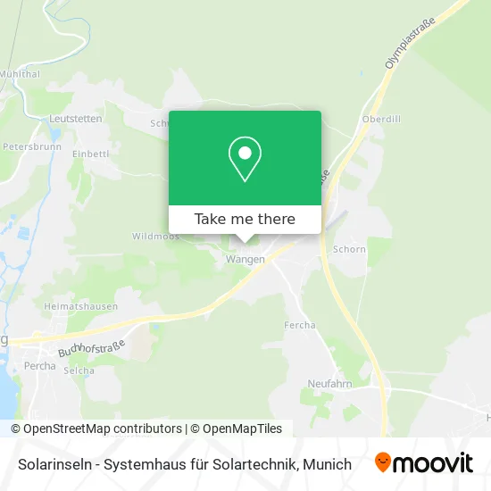 Карта Solarinseln - Systemhaus für Solartechnik