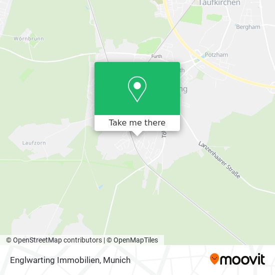 Englwarting Immobilien map