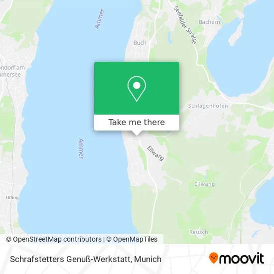 Карта Schrafstetters Genuß-Werkstatt