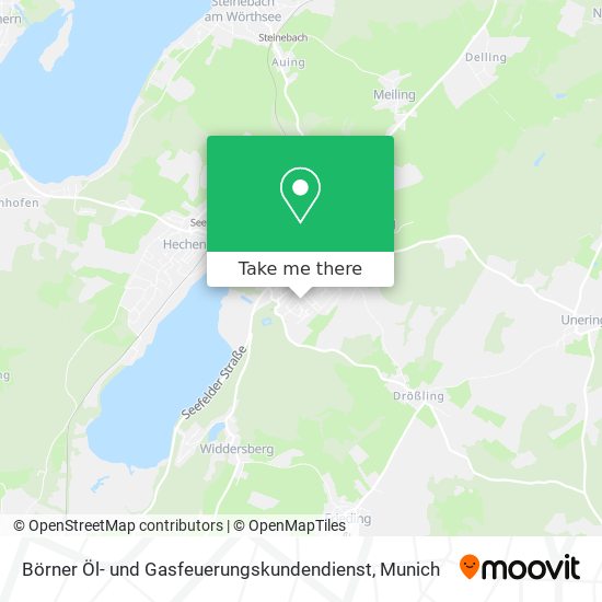 Börner Öl- und Gasfeuerungskundendienst map