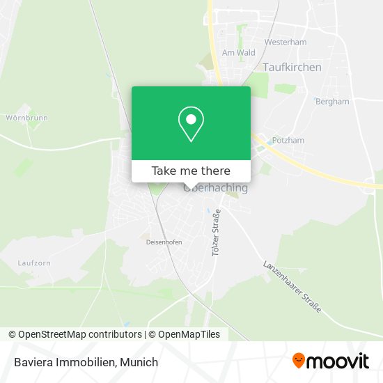 Baviera Immobilien map