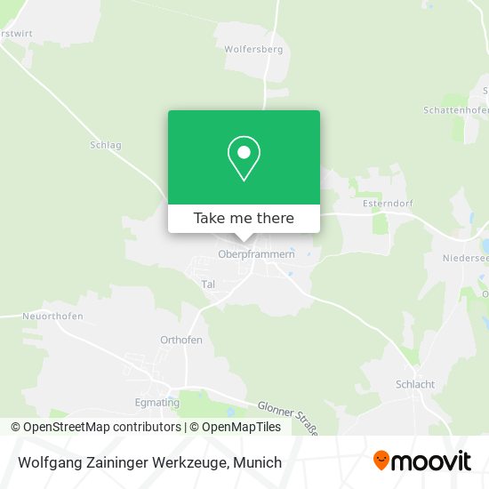 Wolfgang Zaininger Werkzeuge map