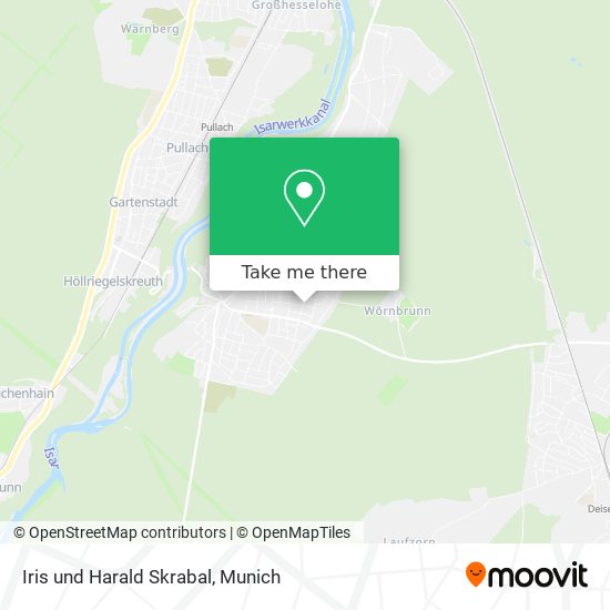 Iris und Harald Skrabal map