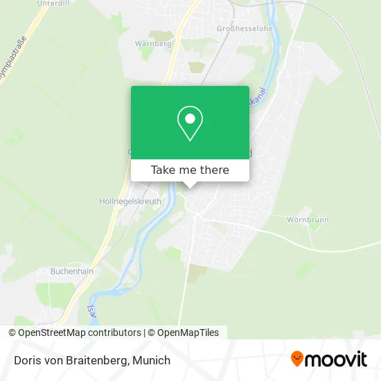 Карта Doris von Braitenberg