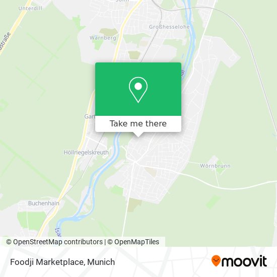 Foodji Marketplace map