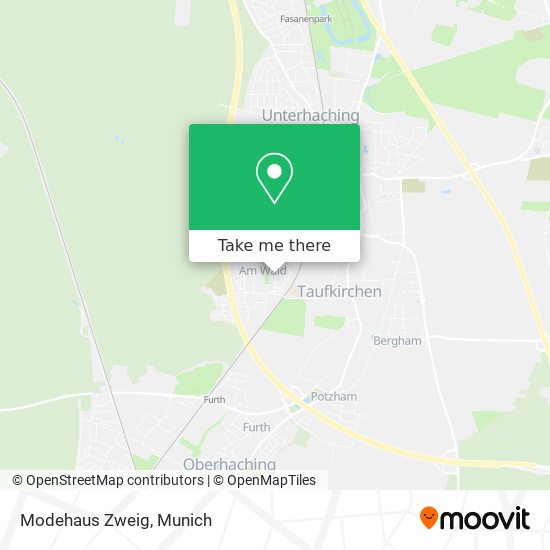 Modehaus Zweig map
