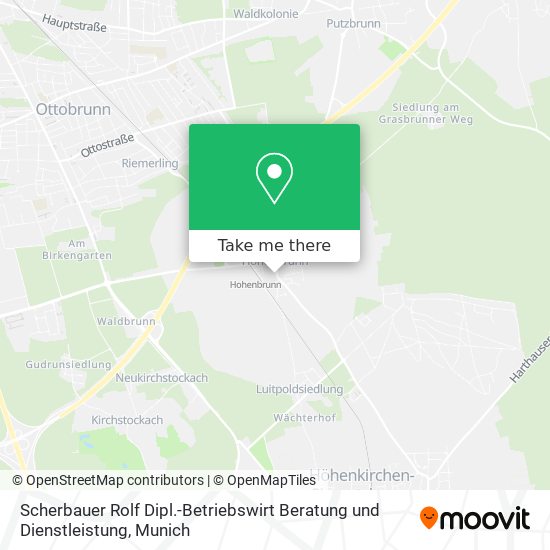 Scherbauer Rolf Dipl.-Betriebswirt Beratung und Dienstleistung map