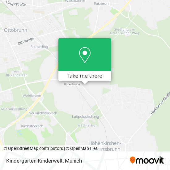 Kindergarten Kinderwelt map