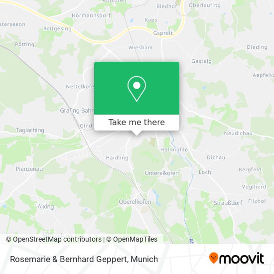 Rosemarie & Bernhard Geppert map