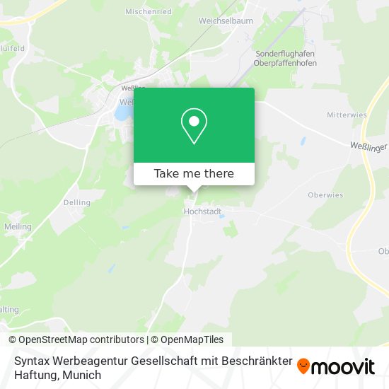 Syntax Werbeagentur Gesellschaft mit Beschränkter Haftung map
