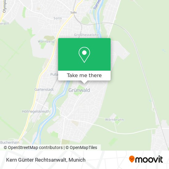 Kern Günter Rechtsanwalt map